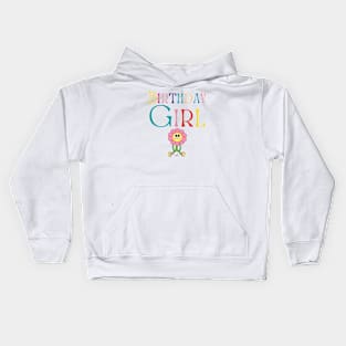 Birthday Girl Kids Hoodie